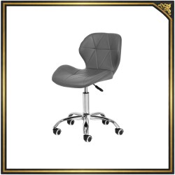 Gray cosmetic stool QS-06