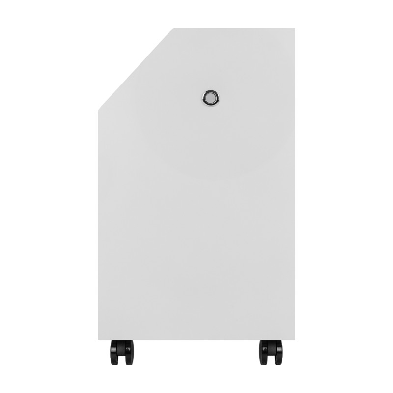 Gray podiatry assistant trolley