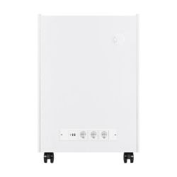 White wheeled podiatry trolley