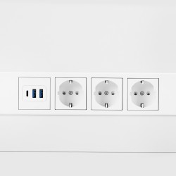 White podiatry assistant trolley