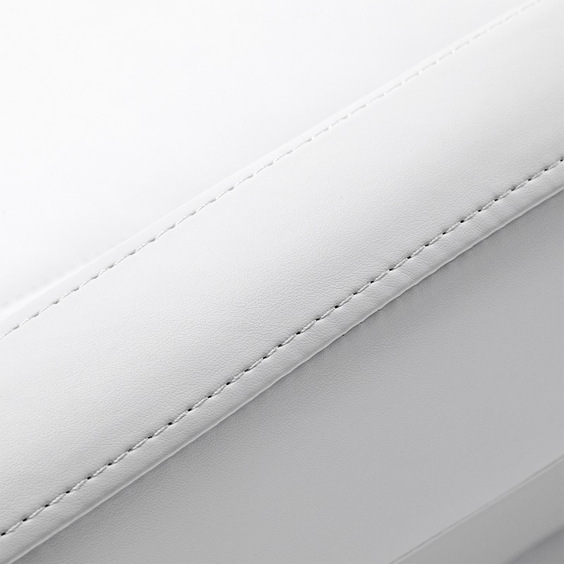 Fotel kosmetyczny elektryczny Azzurro Lux 3 silniki z podgrzewaniem biały