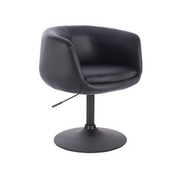 Fotel Hr333N Czarny Czarna Podstawa