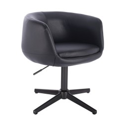 Fotel Hr333Cross Czarny Czarna Podstawa