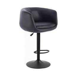 Fotel Hr333W Czarny Czarna Podstawa