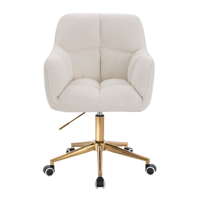 Hoker Hr550K Kremowy Baranek Złota Podstawa