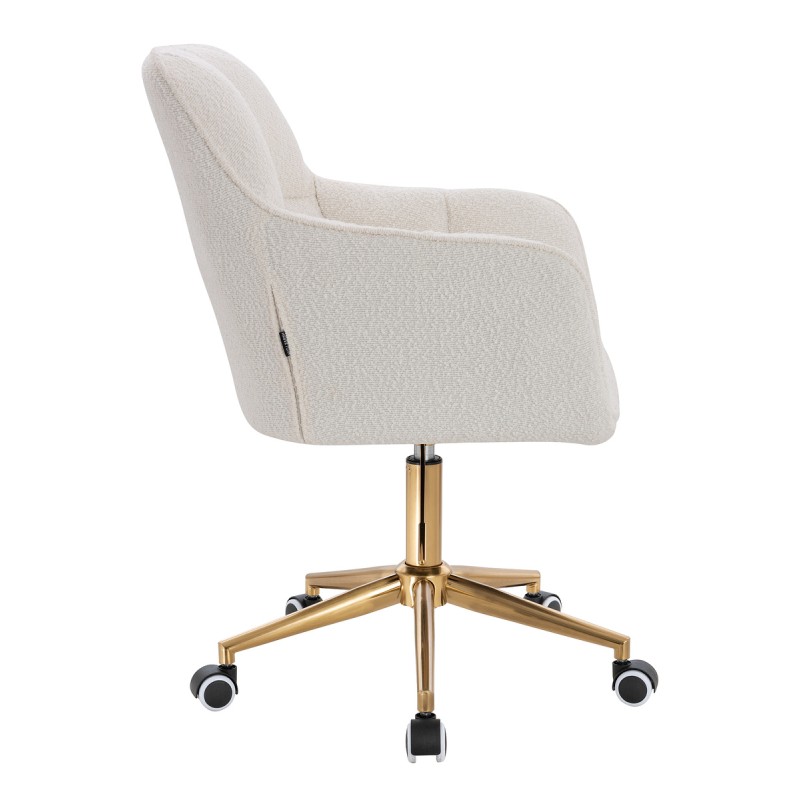 Hoker Hr550K Kremowy Baranek Złota Podstawa