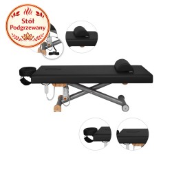 Stół masażu SPA podgrzewany ZEN Lift Thai|Trwały 800kg