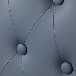 Fotel barberski Gabbiano Francesco grafitowy ze szczotkowaną podstawą