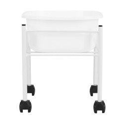 Brodzik do pedicure biały prosty