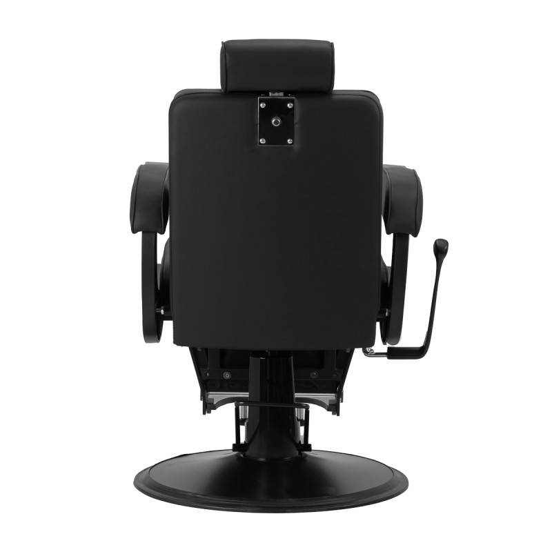 Fotel barberski Gabbiano Continental czarny