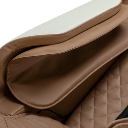 Fotel masujący Sakura Luxury 808 biało beżowy