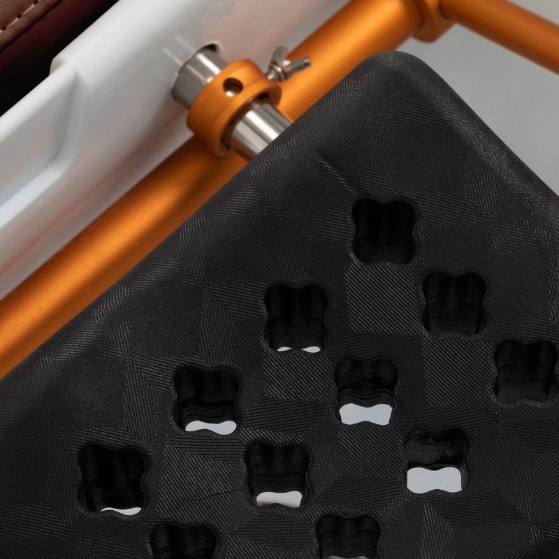 Myjnia fryzjerska z leżanką Head Spa Gabbiano Maldives brązowa