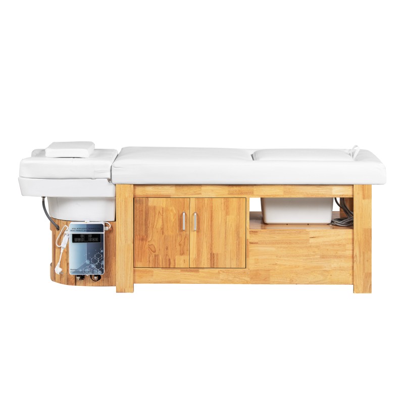 Myjnia fryzjerska z leżanką Head Spa Gabbiano Bali biała