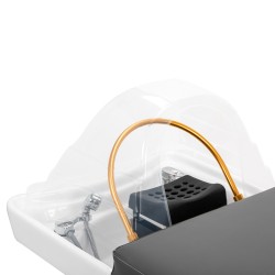 Myjnia fryzjerska z leżanką Head Spa Gabbiano Bali szara