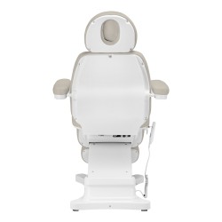 Fotel kosmetyczny elektryczny Sillon Classic 3 silniki beżowy