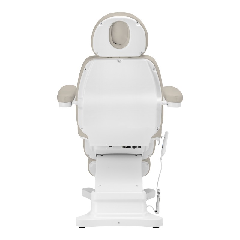 Fotel kosmetyczny elektryczny Sillon Classic 3 silniki beżowy