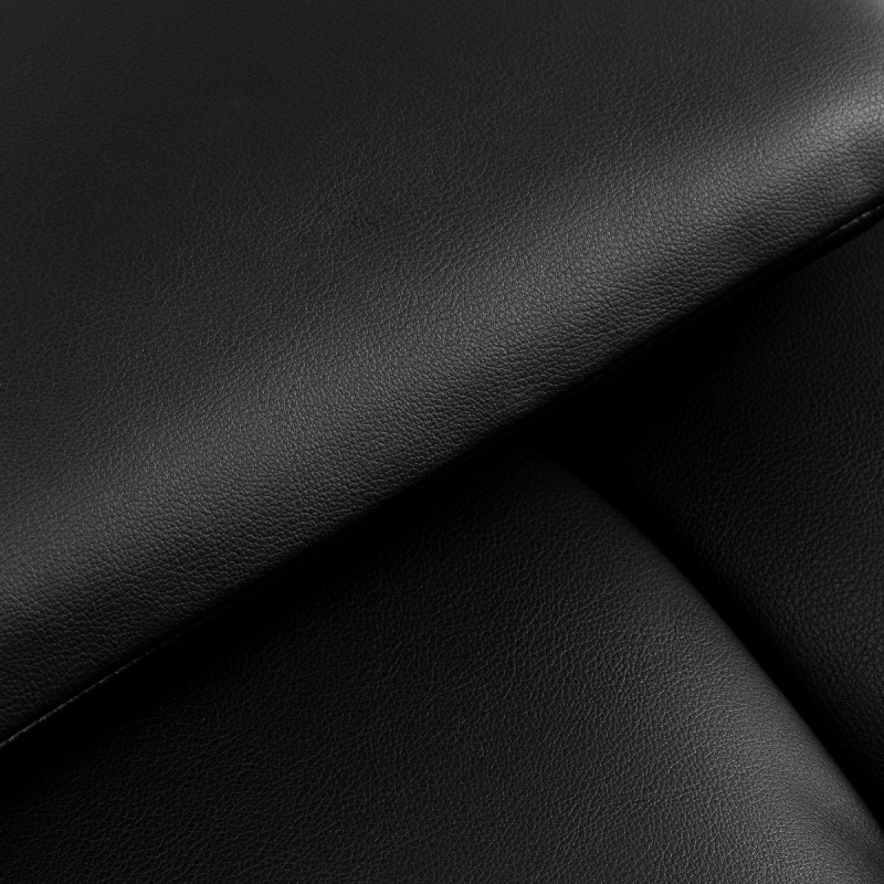 Fotel zabiegowy do rzęs Sillon Alba czarny ze złotą podstawą