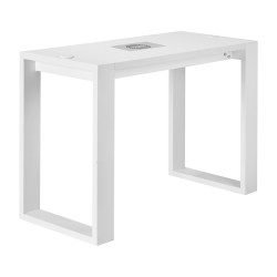 Biurko kosmetyczne G031 z pochłaniaczem Momo professional J-02 białe -Taborety do pedicure- 