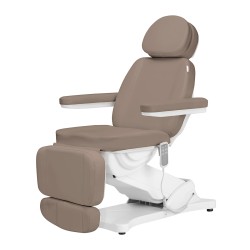 Fotel kosmetyczny Nolissan Classico 3 siłowniki szarobrązowy -Fotele kosmetyczne- 