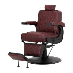 Fotel barberski Hair System BM88066B | Solidny | EVERSUN