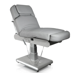 Fotel kosmetyczny Zenith szary z podgrzewaniem -Fotele kosmetyczne elektryczne- 