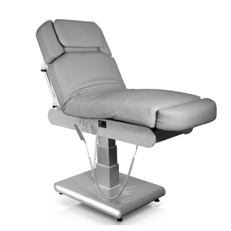 Fotel kosmetyczny Zenith szary z podgrzewaniem -Fotele kosmetyczne elektryczne- 