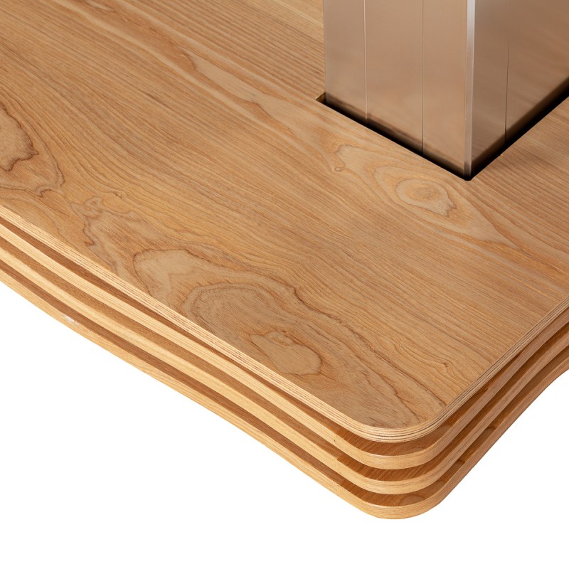 Leżanka SPA Sillon Comfort kremowa z jasnobrązową podstawą