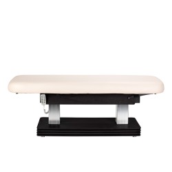 Leżanka SPA Sillon Comfort kremowa z czarną podstawą