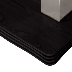 Leżanka SPA Sillon Comfort kremowa z czarną podstawą