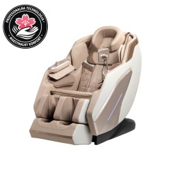 Fotel masujący Sakura Prime 108 kremowo-beżowy -Fotele do masażu- 