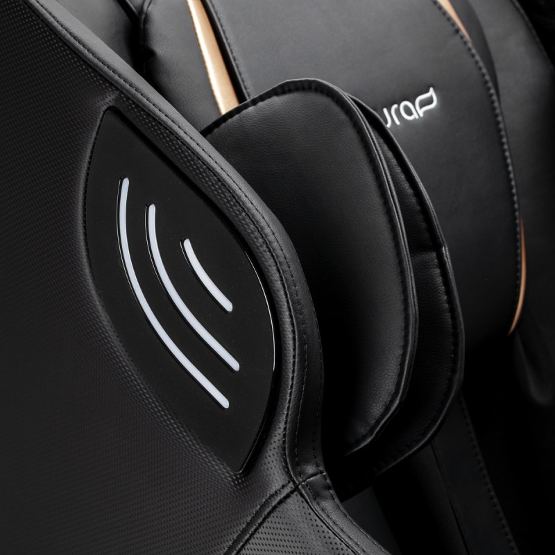 Fotel masujący Sakura Maximus 809 3D czarny