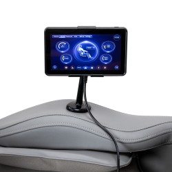 Fotel masujący Sakura Maximus 809 3D biało szary