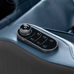 Fotel masujący Sakura Maximus 809 3D szaro niebieski