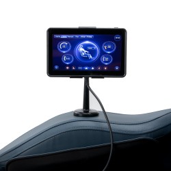 Fotel masujący Sakura Maximus 809 3D szaro niebieski