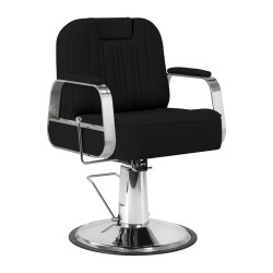 Fotel barberski Gabbiano Rufo czarny