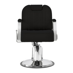 Fotel barberski Gabbiano Rufo czarny