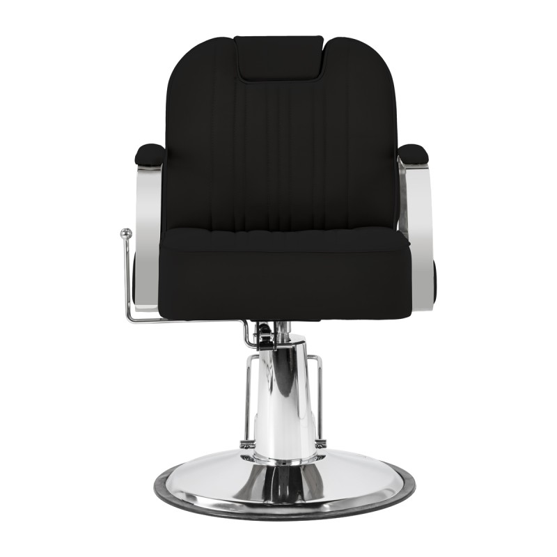 Fotel barberski Gabbiano Rufo czarny