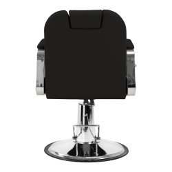 Fotel barberski Gabbiano Rufo czarny