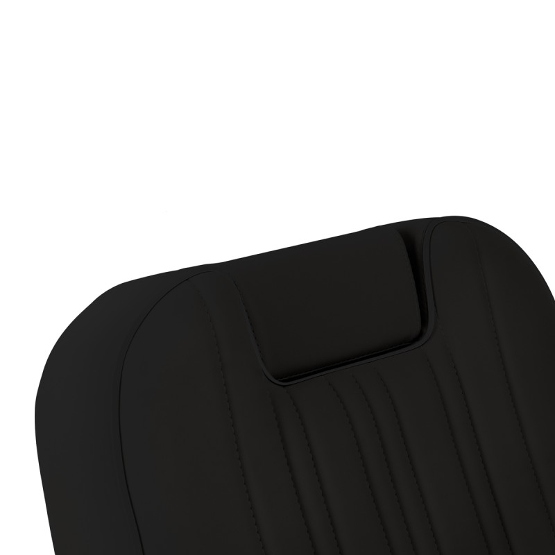 Fotel barberski Gabbiano Rufo czarny