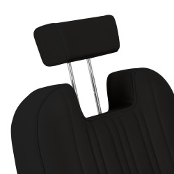 Fotel barberski Gabbiano Rufo czarny