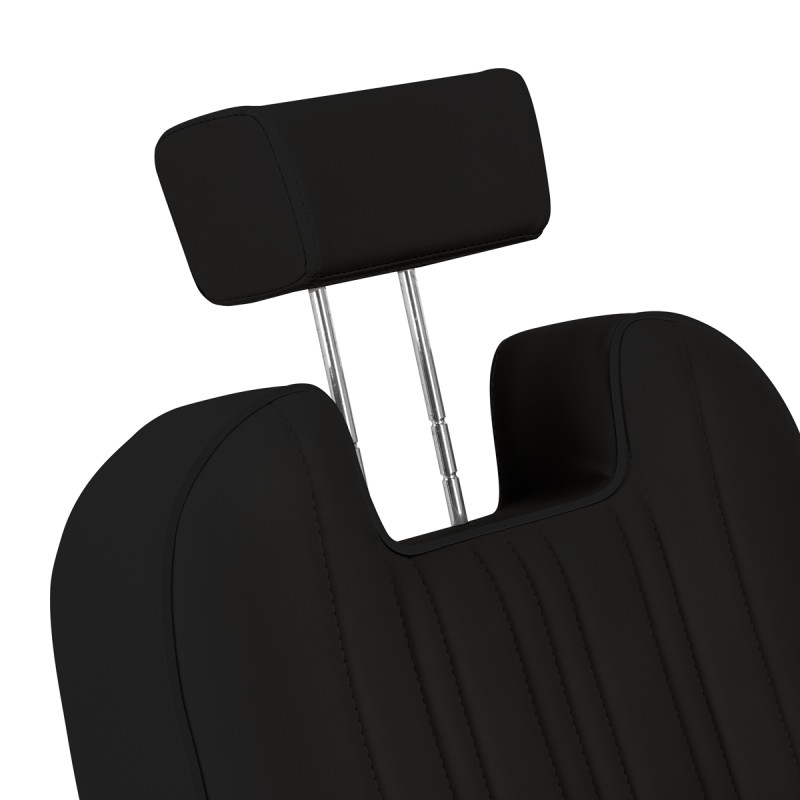 Fotel barberski Gabbiano Rufo czarny