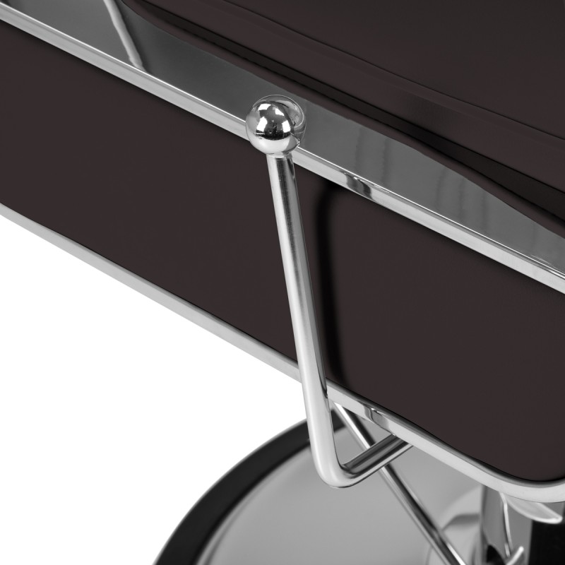 Fotel barberski Gabbiano Rufo brązowy