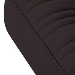 Fotel barberski Gabbiano Rufo brązowy