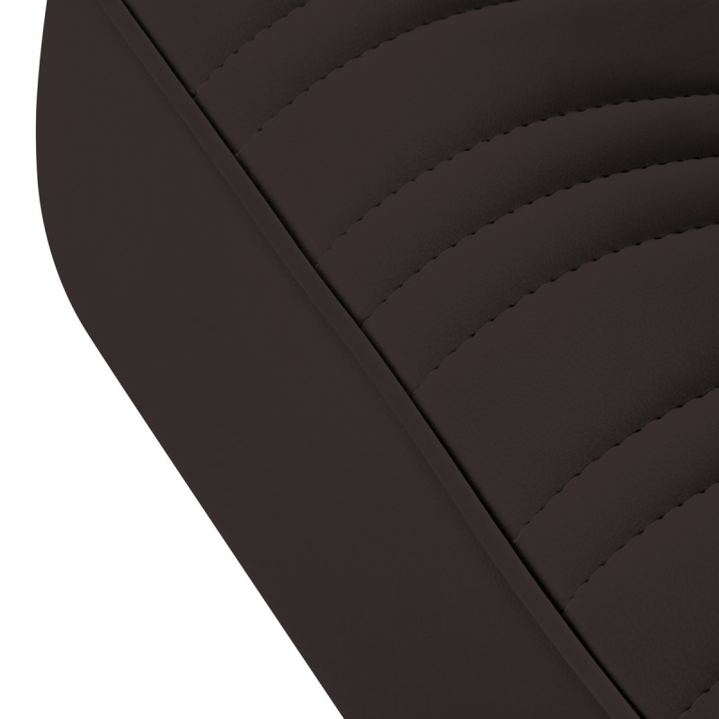 Fotel barberski Gabbiano Rufo brązowy