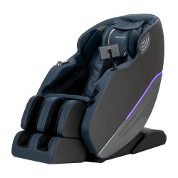 Fotel masujący Sakura Maximus 809 3D | szaro-niebieski -Fotele do masażu- 