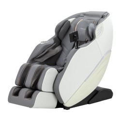 Fotel masujący Sakura Maximus 809 3D biało-szary -Fotele do masażu- 