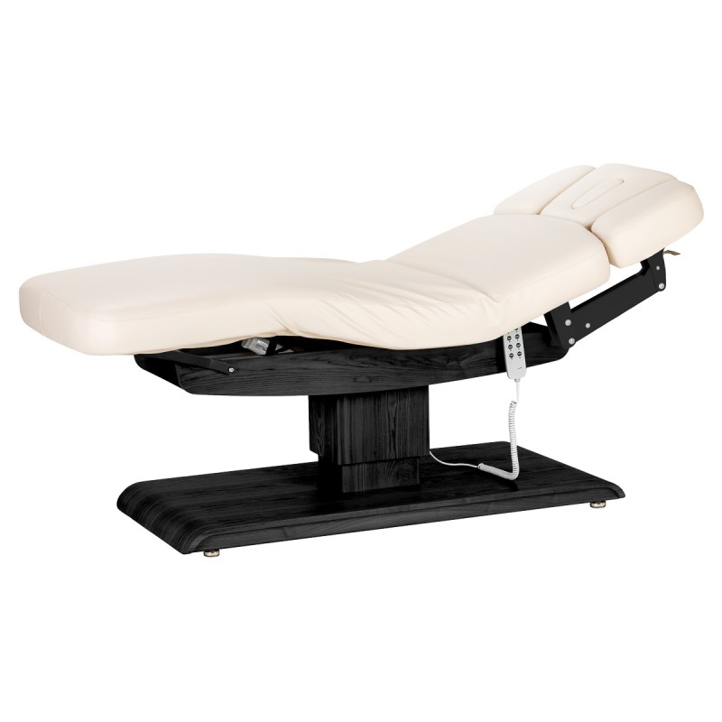 Elektryczna leżanka zabiegowa NOLISSAN Rotal | kremowa -Łóżka kosmetyczne- 