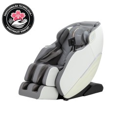 Fotel masujący Sakura Maximus 809 3D biało-szary -Fotele do masażu- 