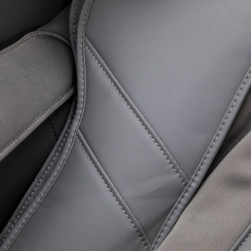 Fotel masujący Sakura Maximus 809 3D biało szary