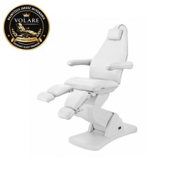 Fotel Kosmetyczny Pedicure CUBO 5 Silników Biały|Solidny
